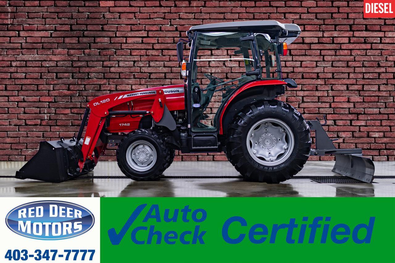 2014 Massey Ferguson 1742 4x4 Tractor Cab/Loader Diesel