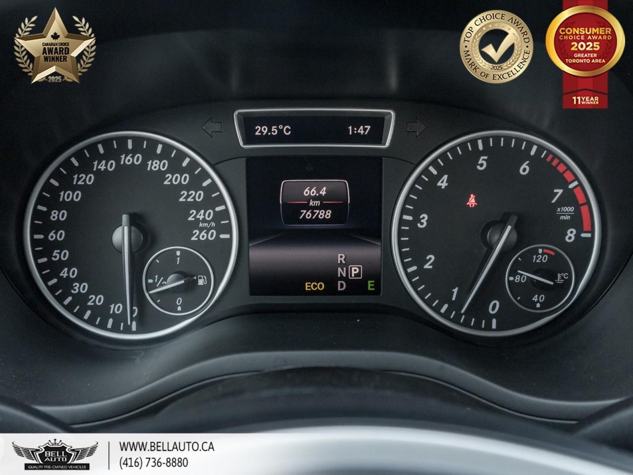 2014 Mercedes-Benz B-Class B250 Sports Tourer | PANO ROOF | NAVI | GLOSSY BLACK TRIM | ACCIDENT FREE Toronto ON