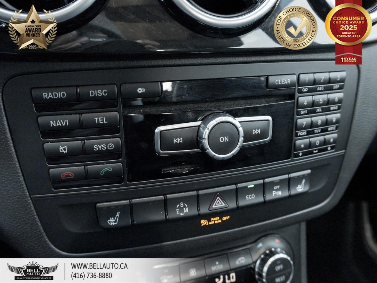 2014 Mercedes-Benz B-Class B250 Sports Tourer | PANO ROOF | NAVI | GLOSSY BLACK TRIM | ACCIDENT FREE Toronto ON