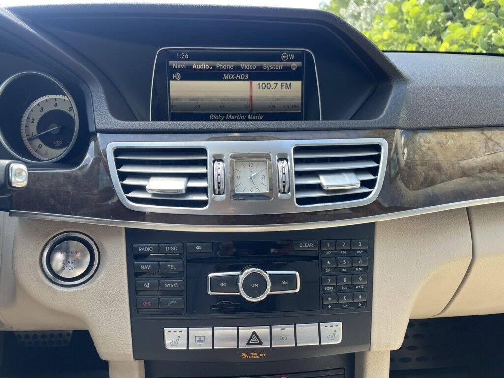 2014 Mercedes-Benz E-Class E 350 Sport~ACCIDENT AVOIDANCE SYSTEMS~APPROACH LIGHTS~BLIND SPOT WARNING~CHROME GRILLE~CRASH SENSORS~LEATHER SEATS~LUXURY PACKAGE~PARKING SENSORS~PREMIUM SOUND SYSTEM~VIDEO SYSTEM Sarasota FL