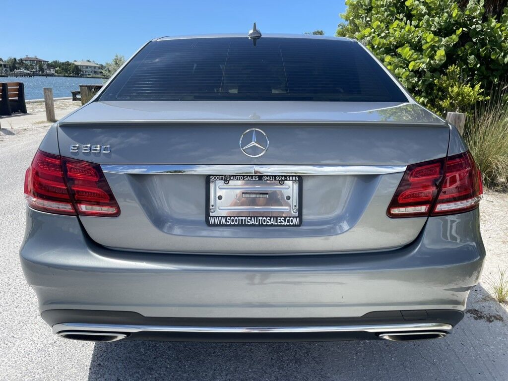 2014 Mercedes-Benz E-Class E 350 Sport~ACCIDENT AVOIDANCE SYSTEMS~APPROACH LIGHTS~BLIND SPOT WARNING~CHROME GRILLE~CRASH SENSORS~LEATHER SEATS~LUXURY PACKAGE~PARKING SENSORS~PREMIUM SOUND SYSTEM~VIDEO SYSTEM Sarasota FL