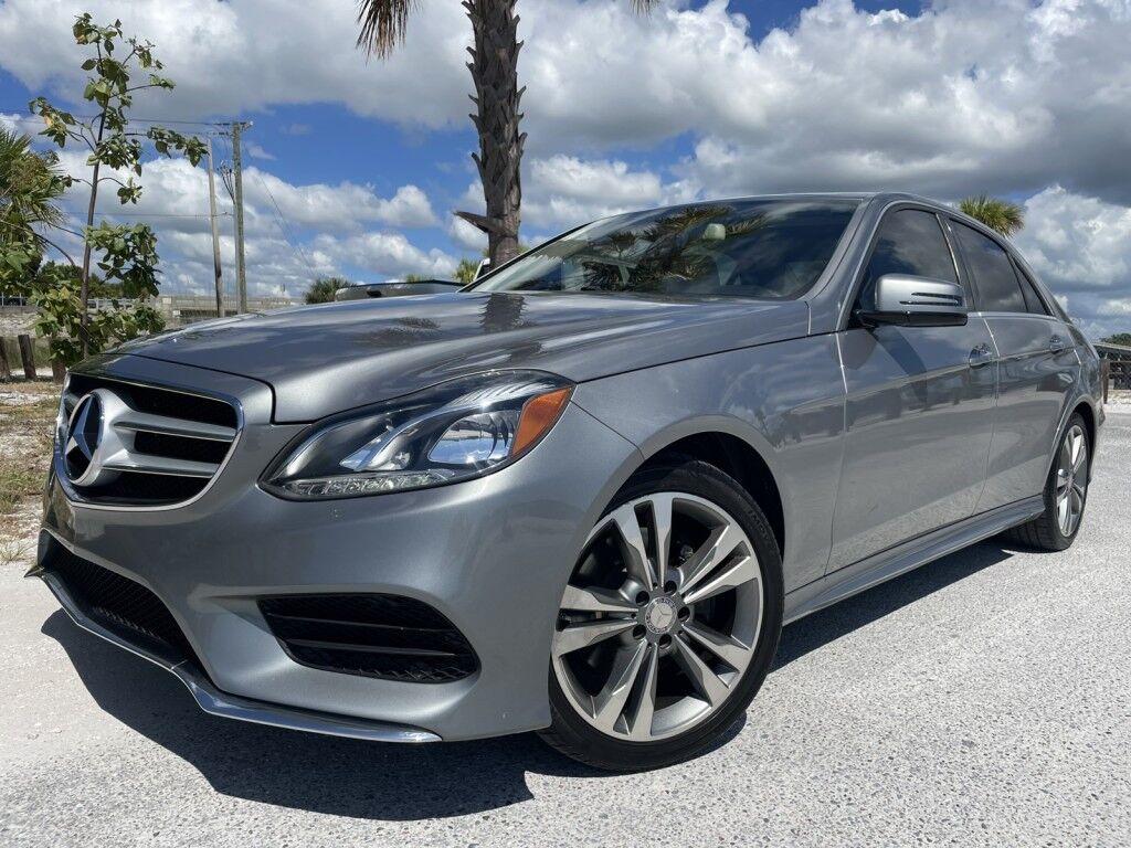 2014 Mercedes-Benz E-Class E 350 Sport~ACCIDENT AVOIDANCE SYSTEMS~APPROACH LIGHTS~BLIND SPOT WARNING~CHROME GRILLE~CRASH SENSORS~LEATHER SEATS~LUXURY PACKAGE~PARKING SENSORS~PREMIUM SOUND SYSTEM~VIDEO SYSTEM Sarasota FL