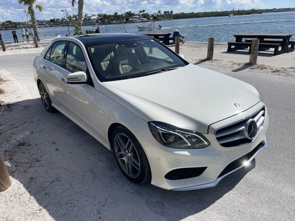 2014 Mercedes-Benz E-Class E 550 SPORT~CLEAN CARFAX~SUNROOF~NAVIGATION~ONELINE FINANCE AND SHIPPING AVAILABLE!!!!! Sarasota FL