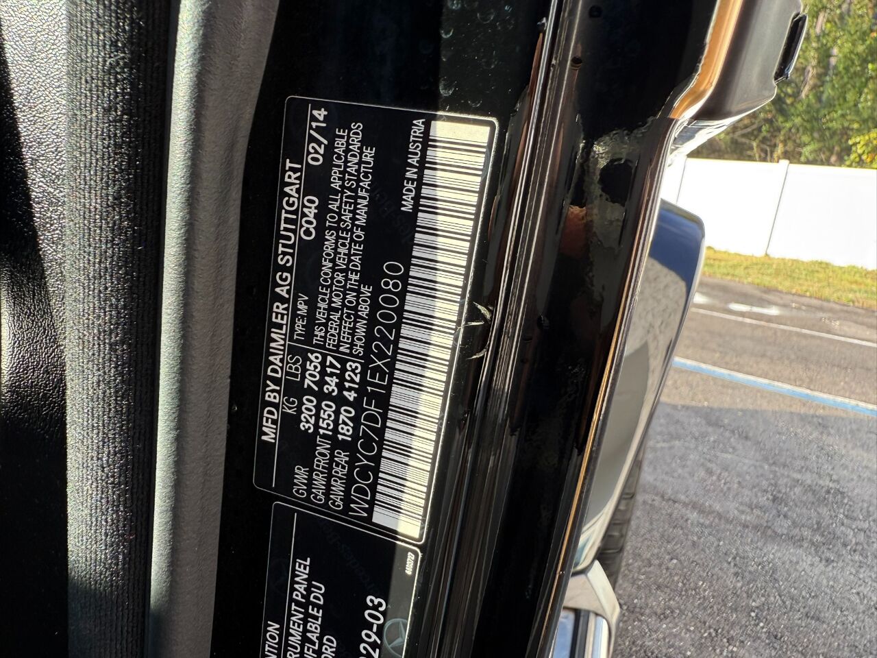 2014 Mercedes-Benz G-Class 4MATIC 4dr G 63 AMG Jacksonville FL