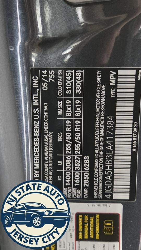 2014 Mercedes-Benz M-Class ML 350 Jersey City NJ