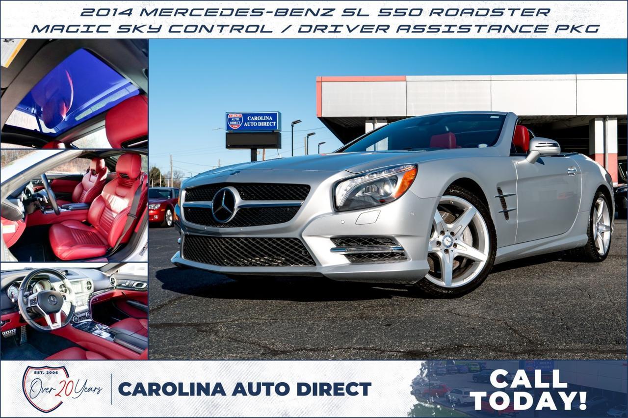 2014 Mercedes-Benz SL 550 Roadster / Magic SKY Control / Driver Assistance PKG!