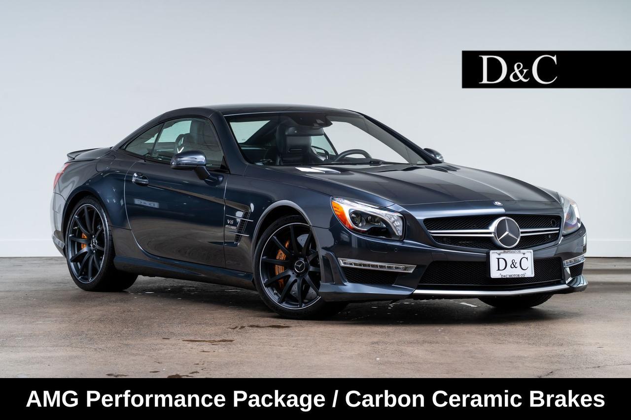 2014 Mercedes-Benz SL-Class SL 63 AMG&reg; AMG Performance Package / Carbon Ceramic Brakes