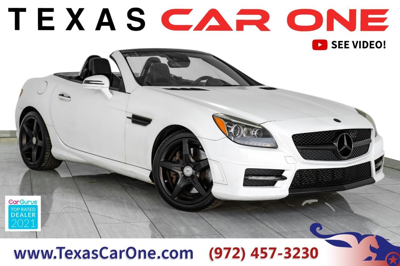 2014 Mercedes-Benz SLK 250 SPORT PKG PREMIUM PKG AIRSCARF PANORAMA HARMAN KARDON SOUND LEAT