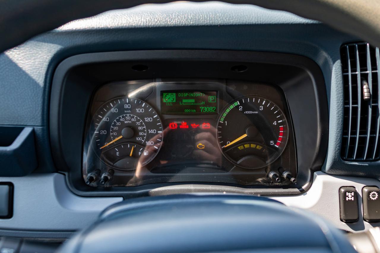 2014 Mitsubishi Fuso 4x4 FG Canter Box & Hoist Diesel Red Deer AB