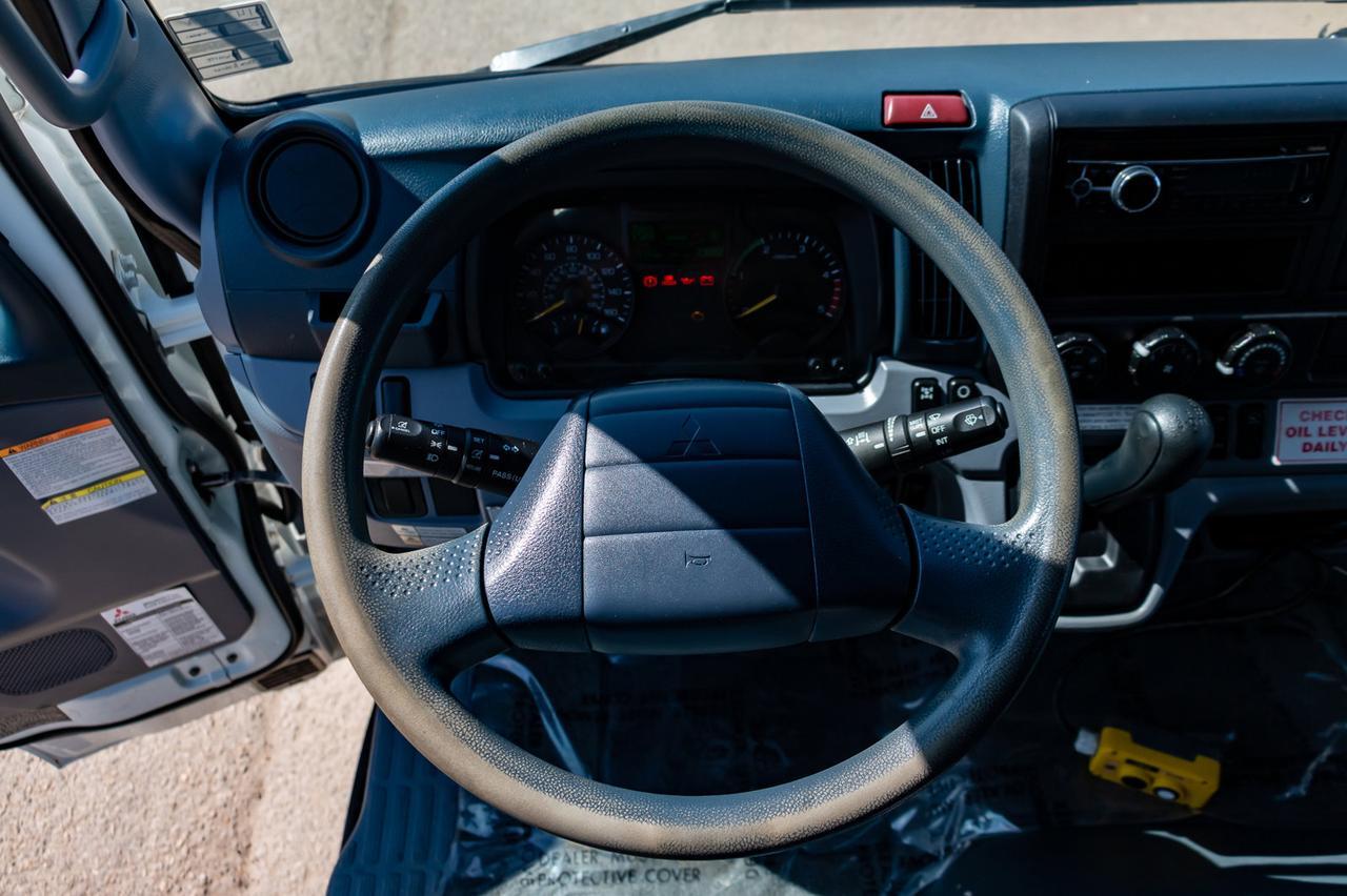 2014 Mitsubishi Fuso 4x4 FG Canter Box & Hoist Diesel Red Deer AB