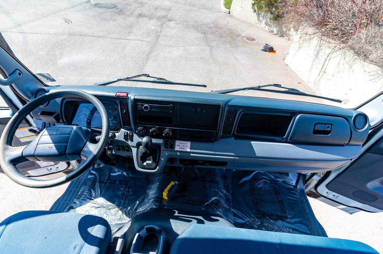 2014 Mitsubishi Fuso 4x4 FG Canter Box & Hoist Diesel Red Deer AB