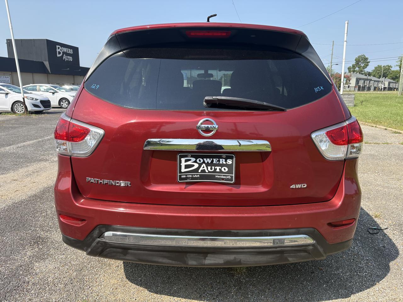 2014 NISSAN PATHFINDER S 4WD Meridian MS