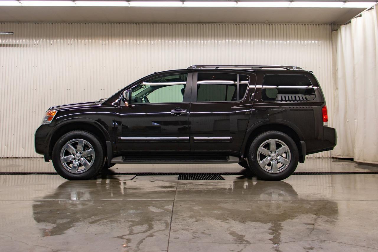 2014 Nissan Armada AWD Platinum Edition Leather Roof Nav DVD Red Deer AB