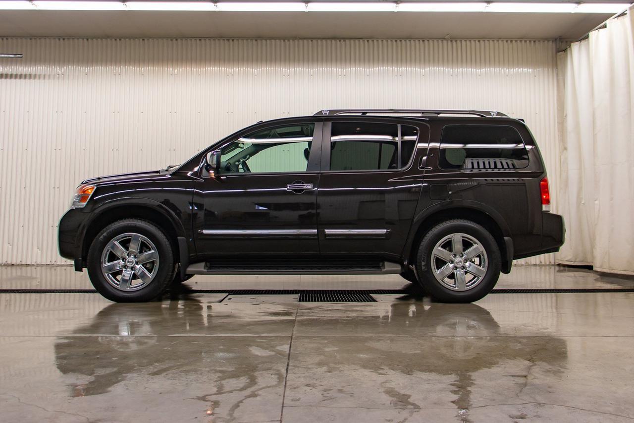 2014 Nissan Armada AWD Platinum Edition Leather Roof Nav DVD Red Deer AB