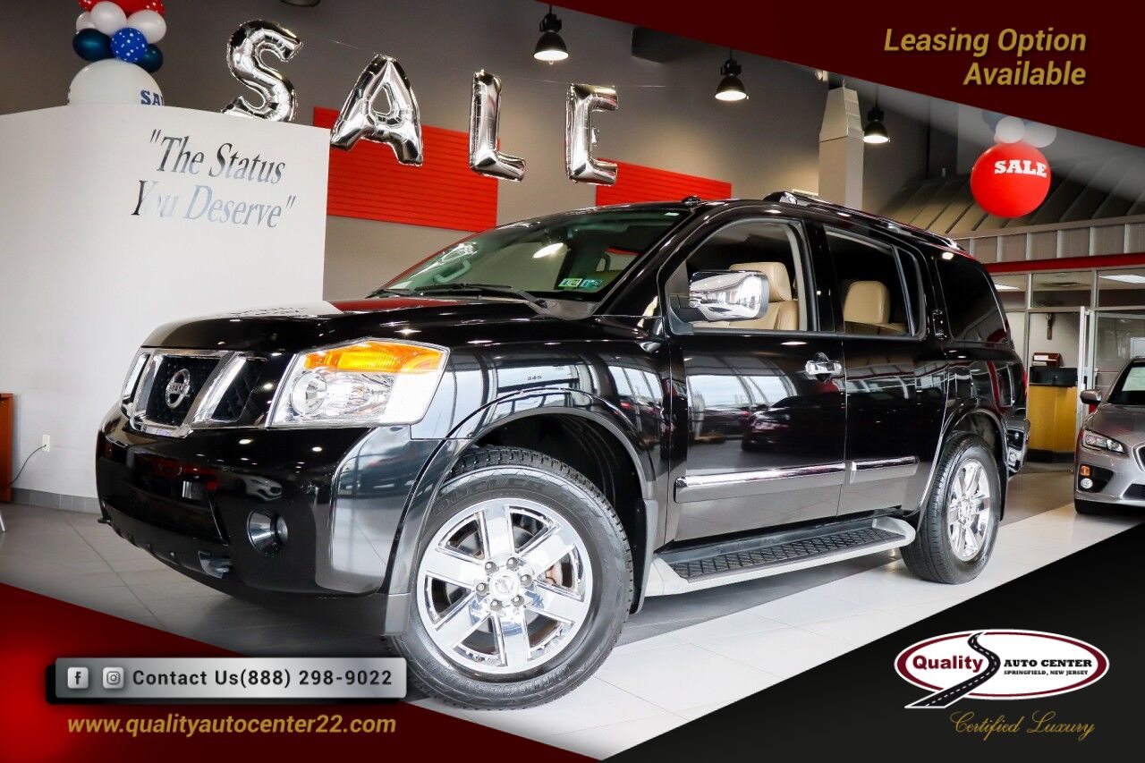 2014 Nissan Armada Platinum Rear Entertainment, Power 3rd Row Springfield NJ 2014 Nissan Armada Platinum Rear Entertainment, Power 3rd Row Springfield NJ