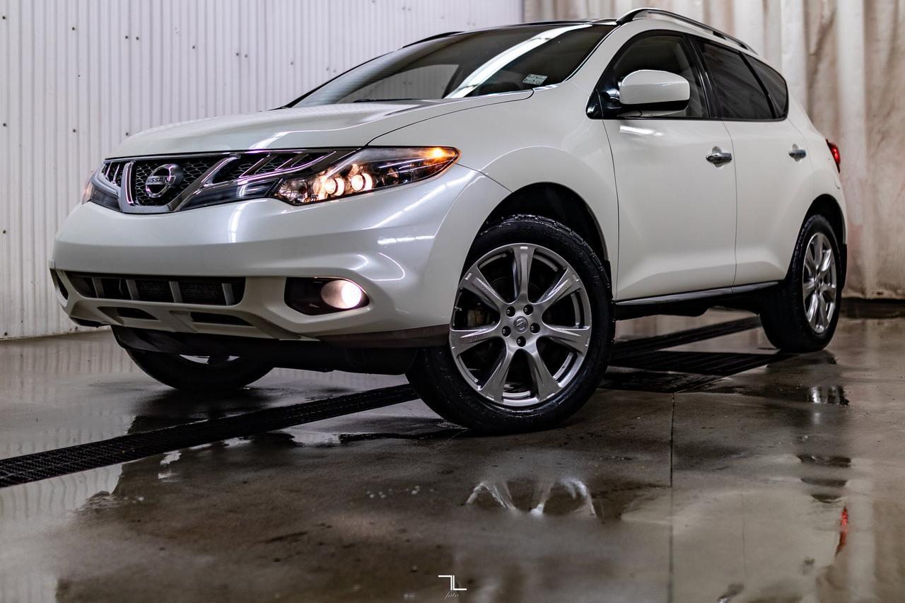 2014 Nissan Murano AWD Platinum Leather Roof Nav BCam Red Deer AB