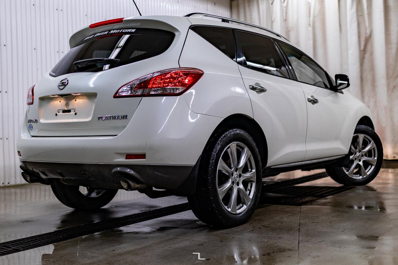 2014 Nissan Murano AWD Platinum Leather Roof Nav BCam Red Deer AB