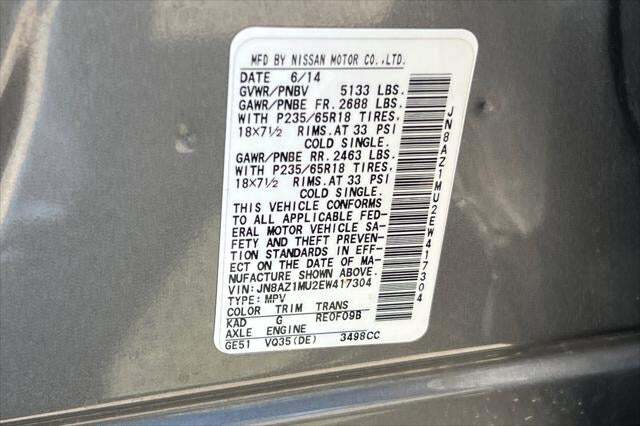 2014 Nissan Murano S Roseville CA