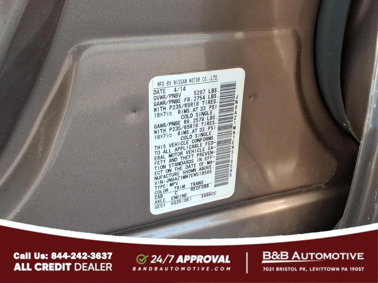 2014 Nissan Murano SL Levittown PA
