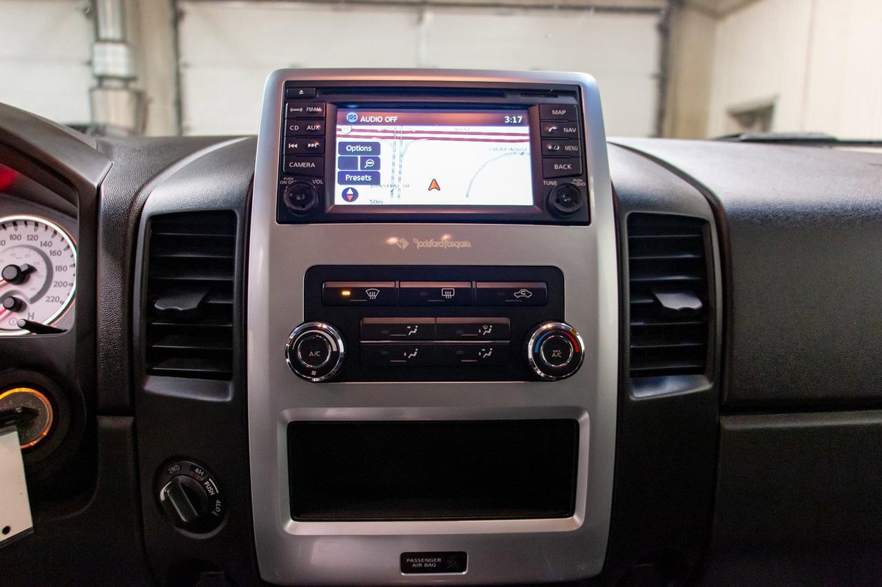 2014 Nissan Titan 4x4 Crew Cab Pro 4X Leather Roof Nav Red Deer AB