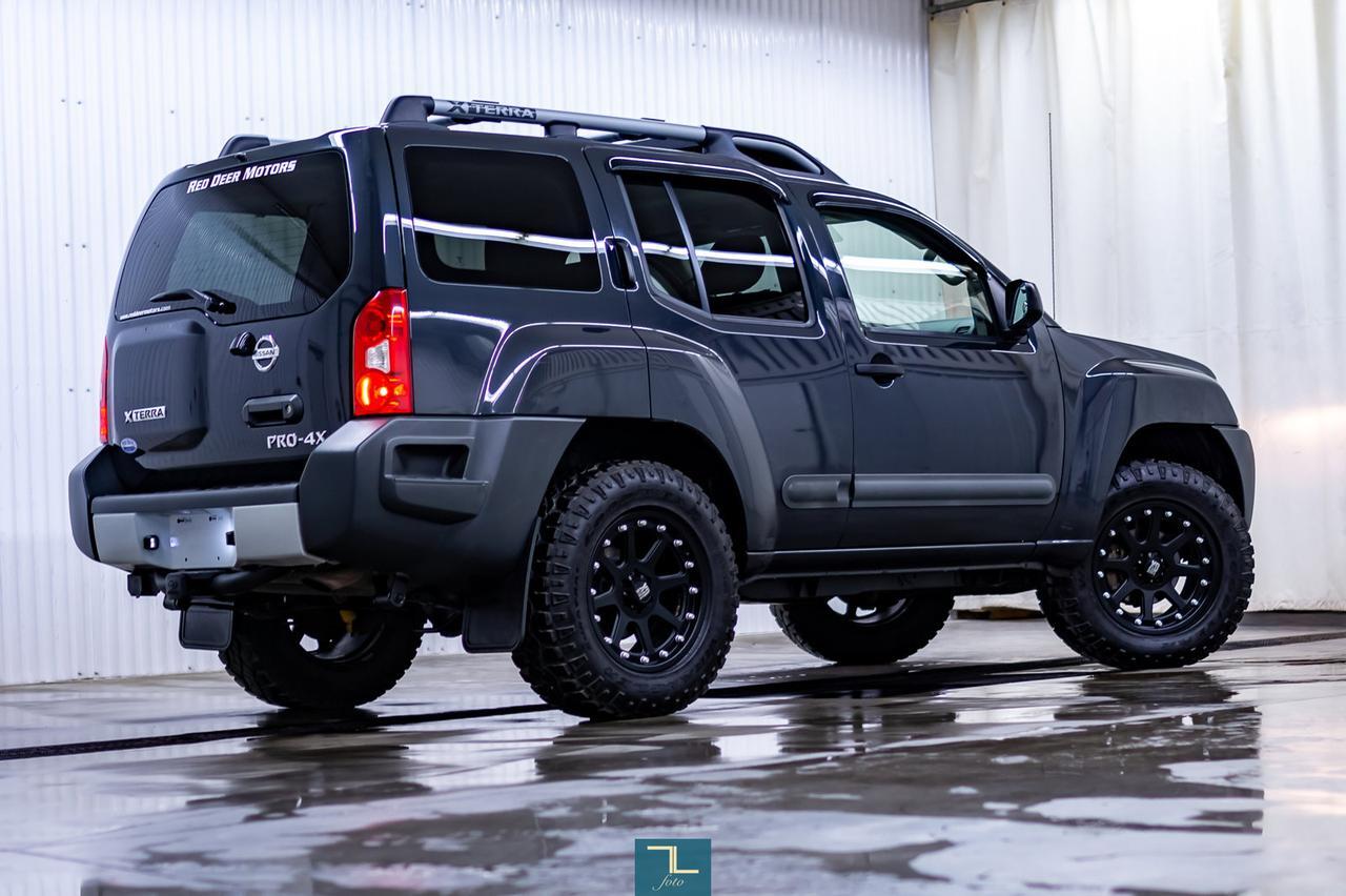 2014 Nissan Xterra 4x4 Pro-4X Manual Leather Nav BCam Red Deer AB