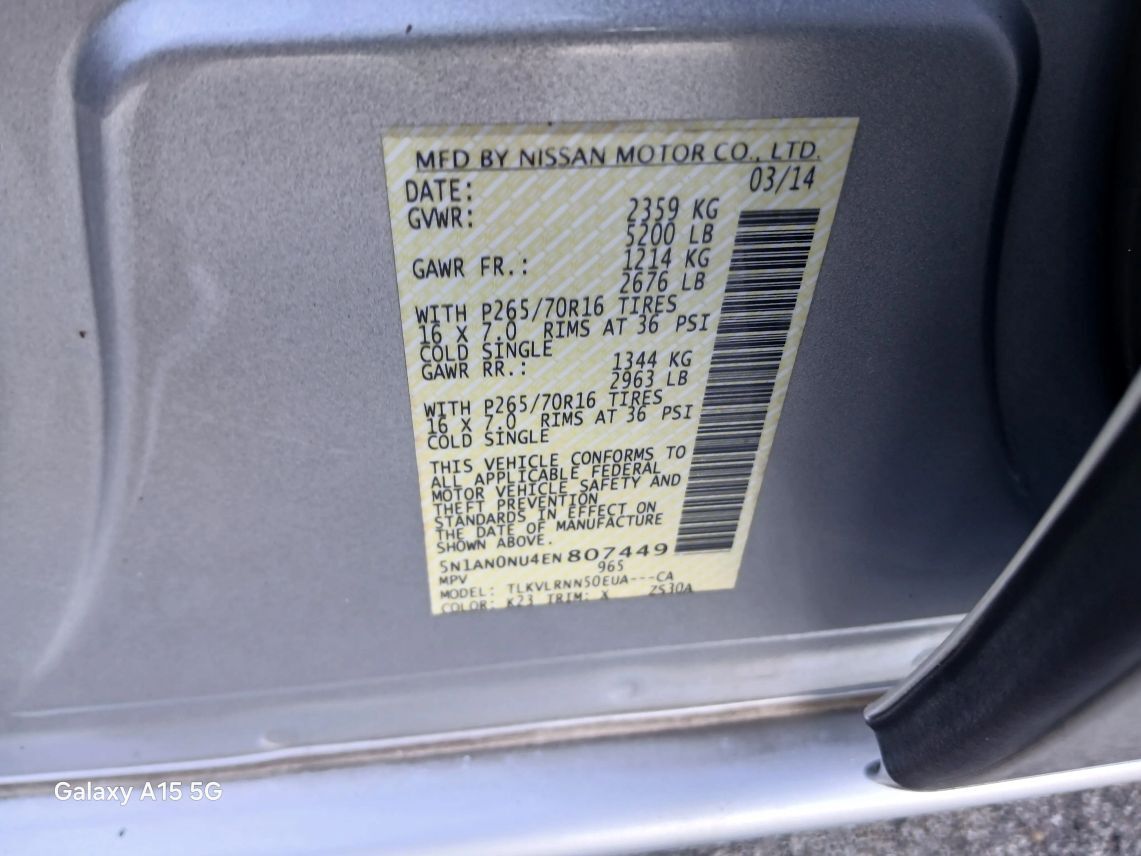 2014 Nissan Xterra S Sport Utility 4D Maitland FL