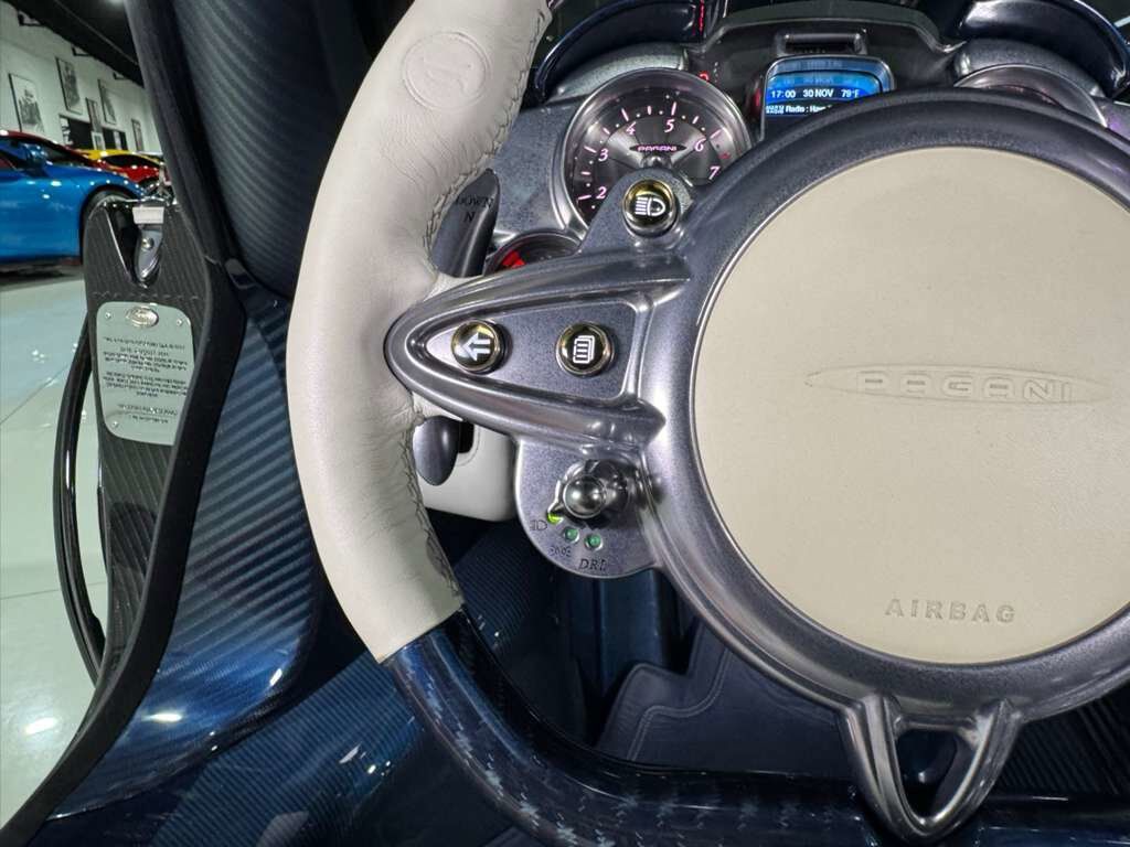 2014 Pagani Huayra chassis #62/100, Tempesta Package, Blu Argentina paint, signed by Horacio Pagani!! Fort Lauderdale FL