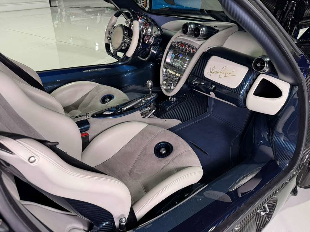 2014 Pagani Huayra chassis #62/100, Tempesta Package, Blu Argentina paint, signed by Horacio Pagani!! Fort Lauderdale FL