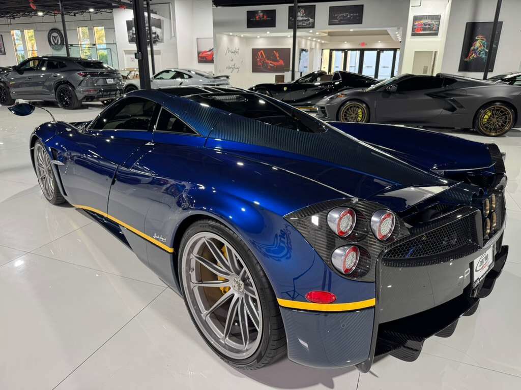 2014 Pagani Huayra chassis #62/100, Tempesta Package, Blu Argentina paint, signed by Horacio Pagani!! Fort Lauderdale FL