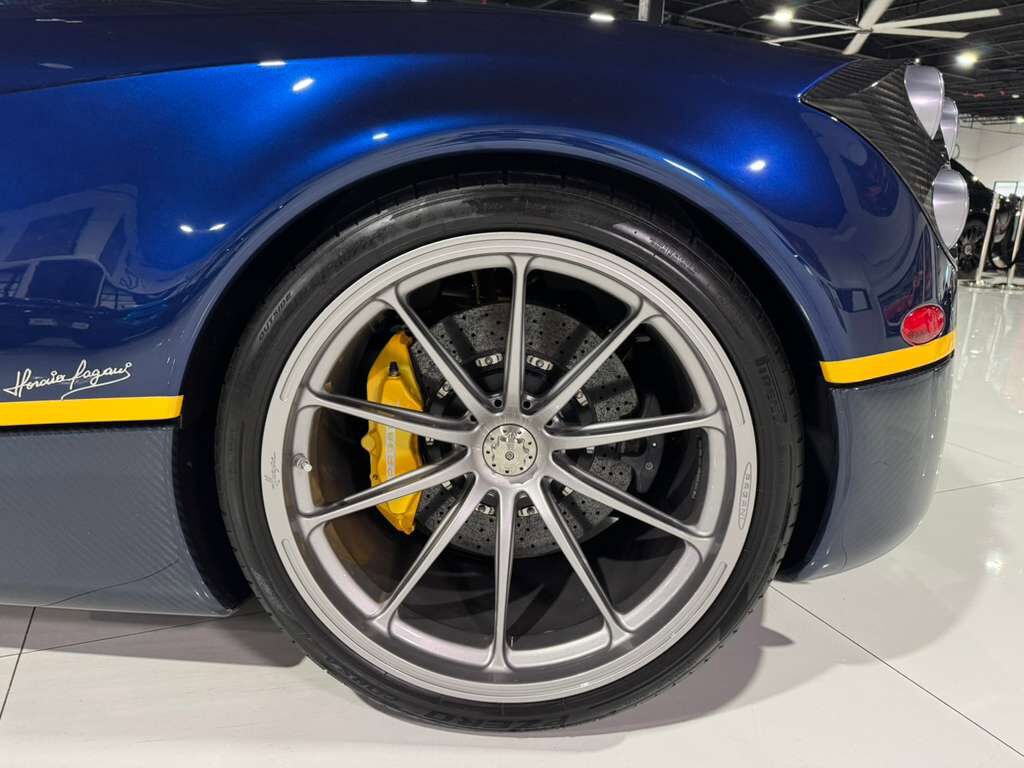 2014 Pagani Huayra chassis #62/100, Tempesta Package, Blu Argentina paint, signed by Horacio Pagani!! Fort Lauderdale FL