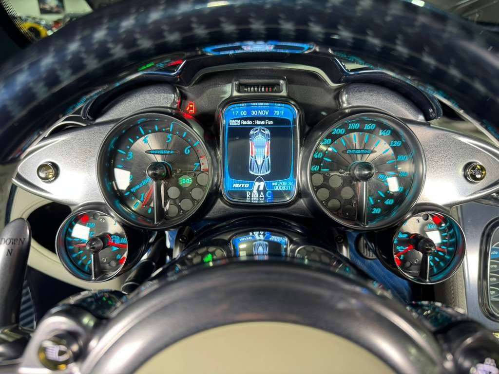 2014 Pagani Huayra chassis #62/100, Tempesta Package, Blu Argentina paint, signed by Horacio Pagani!! Fort Lauderdale FL
