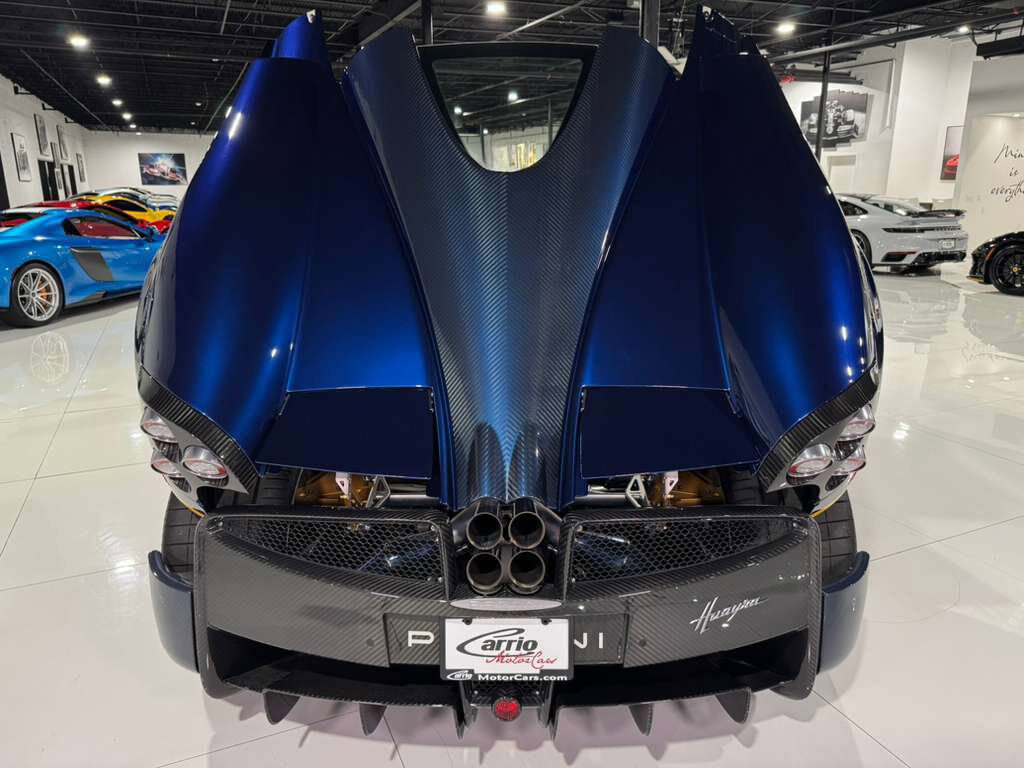 2014 Pagani Huayra chassis #62/100, Tempesta Package, Blu Argentina paint, signed by Horacio Pagani!! Fort Lauderdale FL