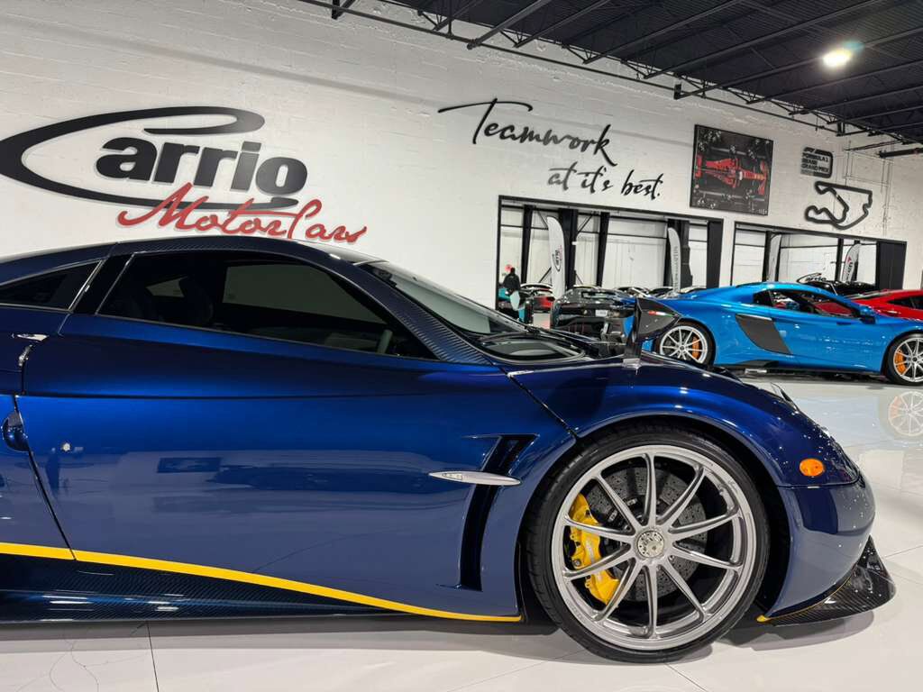 2014 Pagani Huayra chassis #62/100, Tempesta Package, Blu Argentina paint, signed by Horacio Pagani!! Fort Lauderdale FL
