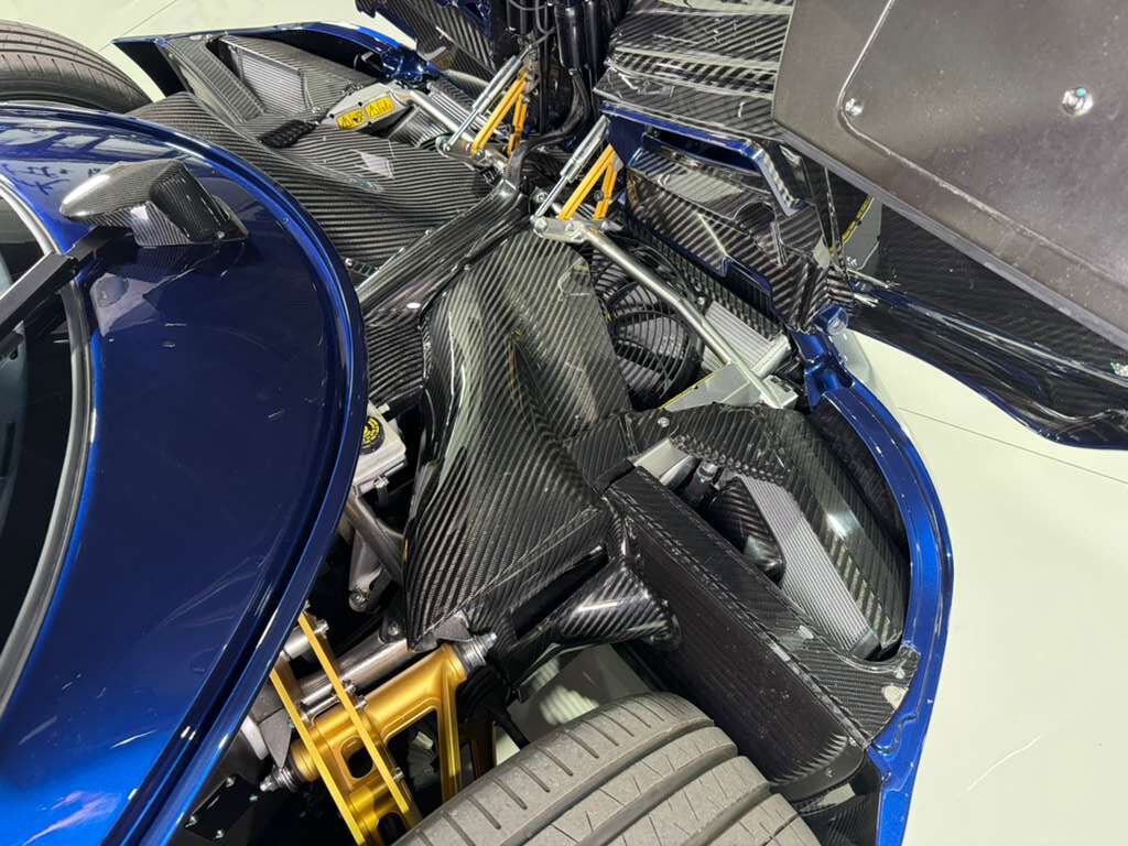 2014 Pagani Huayra chassis #62/100, Tempesta Package, Blu Argentina paint, signed by Horacio Pagani!! Fort Lauderdale FL