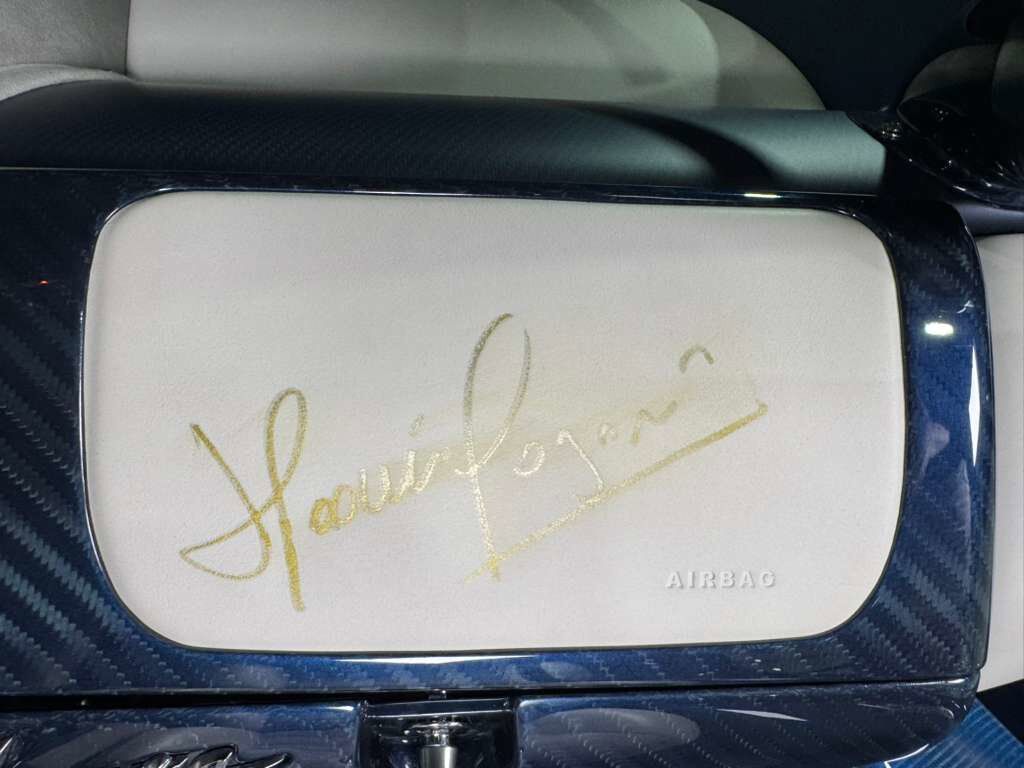 2014 Pagani Huayra chassis #62/100, Tempesta Package, Blu Argentina paint, signed by Horacio Pagani!! Fort Lauderdale FL