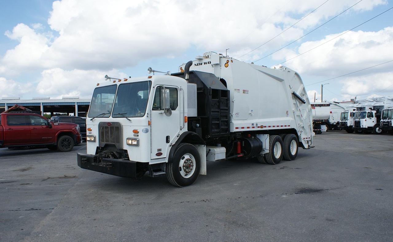 2014 Peterbilt 320 20 Yard New Way 20KC Rear Loader Garbage Truck