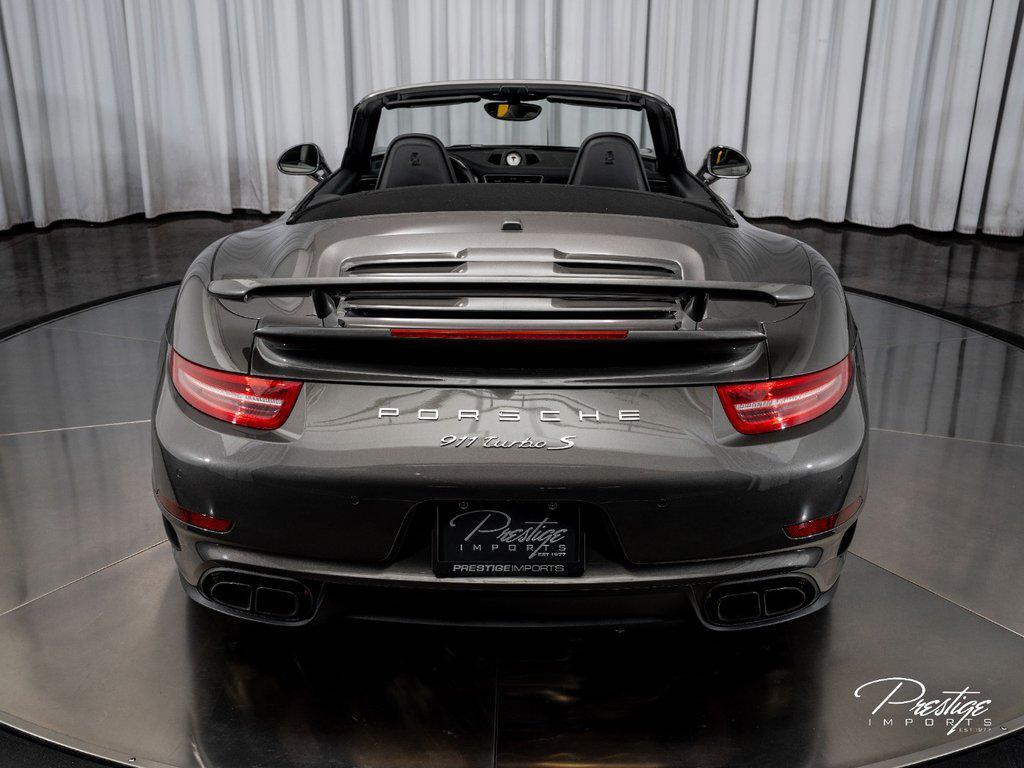 2014 Porsche 911 Cabriolet Turbo S North Miami Beach FL