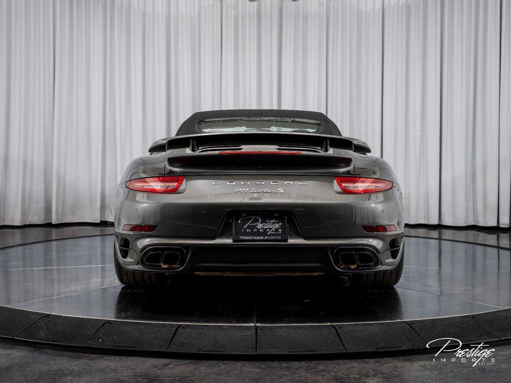 2014 Porsche 911 Cabriolet Turbo S North Miami Beach FL