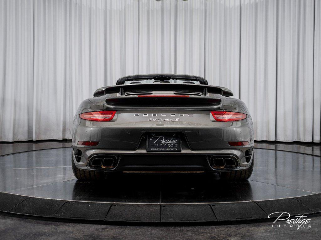 2014 Porsche 911 Cabriolet Turbo S North Miami Beach FL