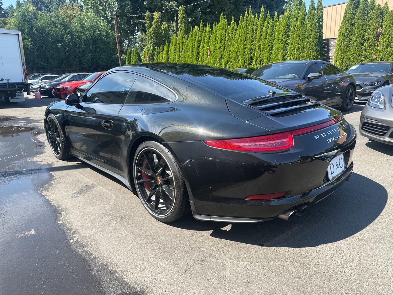 2014 Porsche 911 Carrera 4S 7-Speed Manual PTS Dark Olive Metallic Portland OR