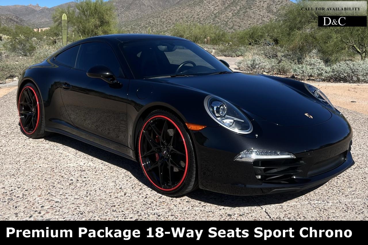 2014 Porsche 911 Carrera 4S Premium Package 18-Way Seats Sport Chrono Portland OR