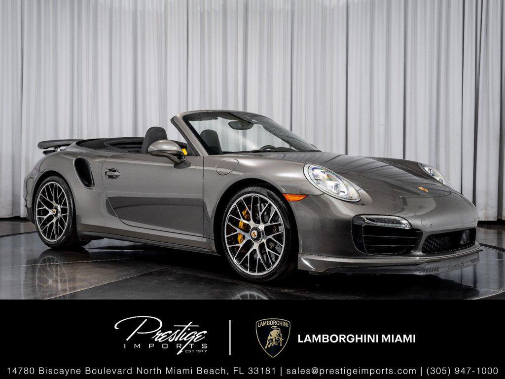 2014 Porsche 911 Turbo S Cabriolet