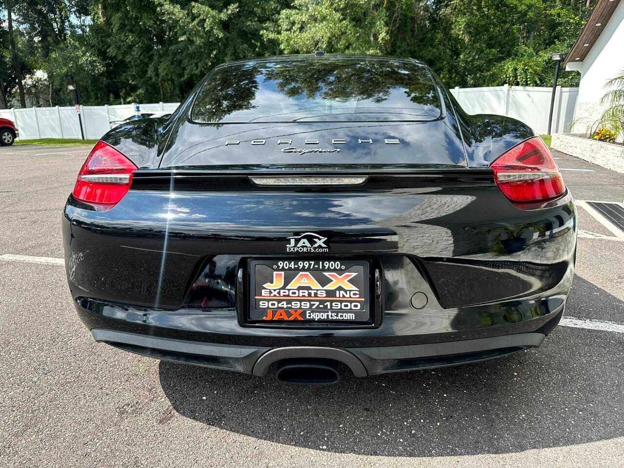 2014 Porsche Cayman 2dr Cpe Jacksonville FL