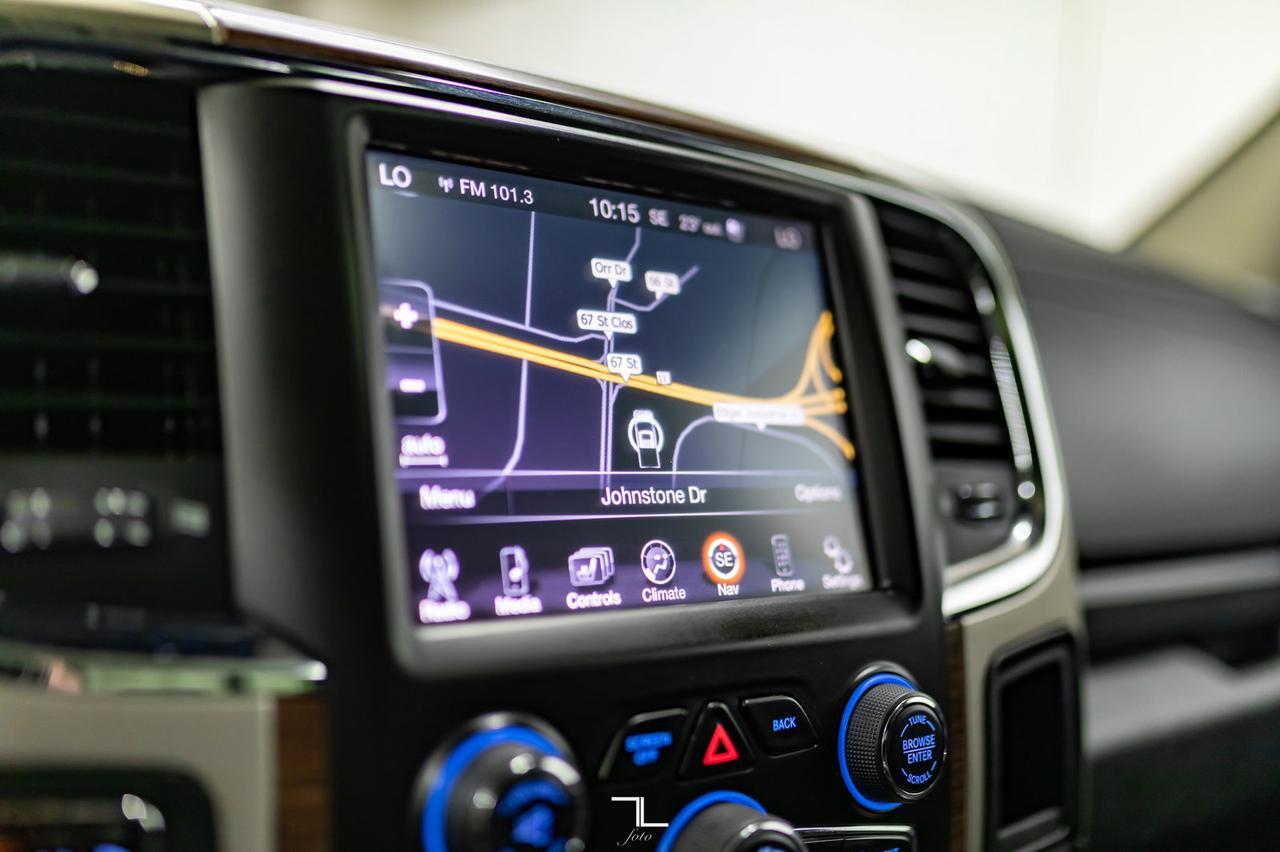 2014 Ram 1500 4x4 Crew Cab Laramie Leather Roof Nav BCam Red Deer AB