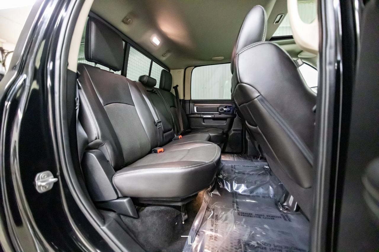 2014 Ram 1500 4x4 Crew Cab Laramie Leather Roof Nav BCam Red Deer AB