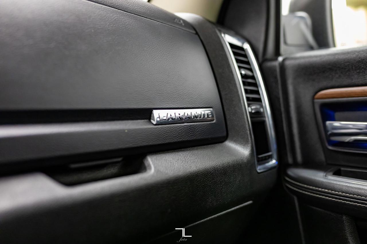 2014 Ram 1500 4x4 Crew Cab Laramie Leather Roof Nav BCam Red Deer AB