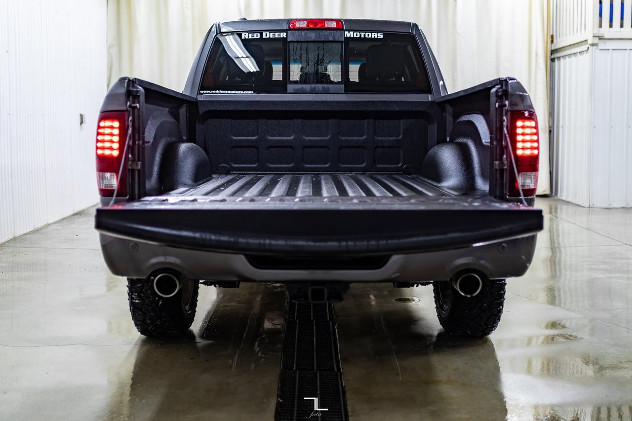 2014 Ram 1500 4x4 Crew Cab Sport Leather Roof Nav Red Deer AB