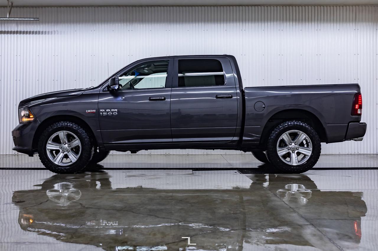 2014 Ram 1500 4x4 Crew Cab Sport Leather Roof Nav Red Deer AB