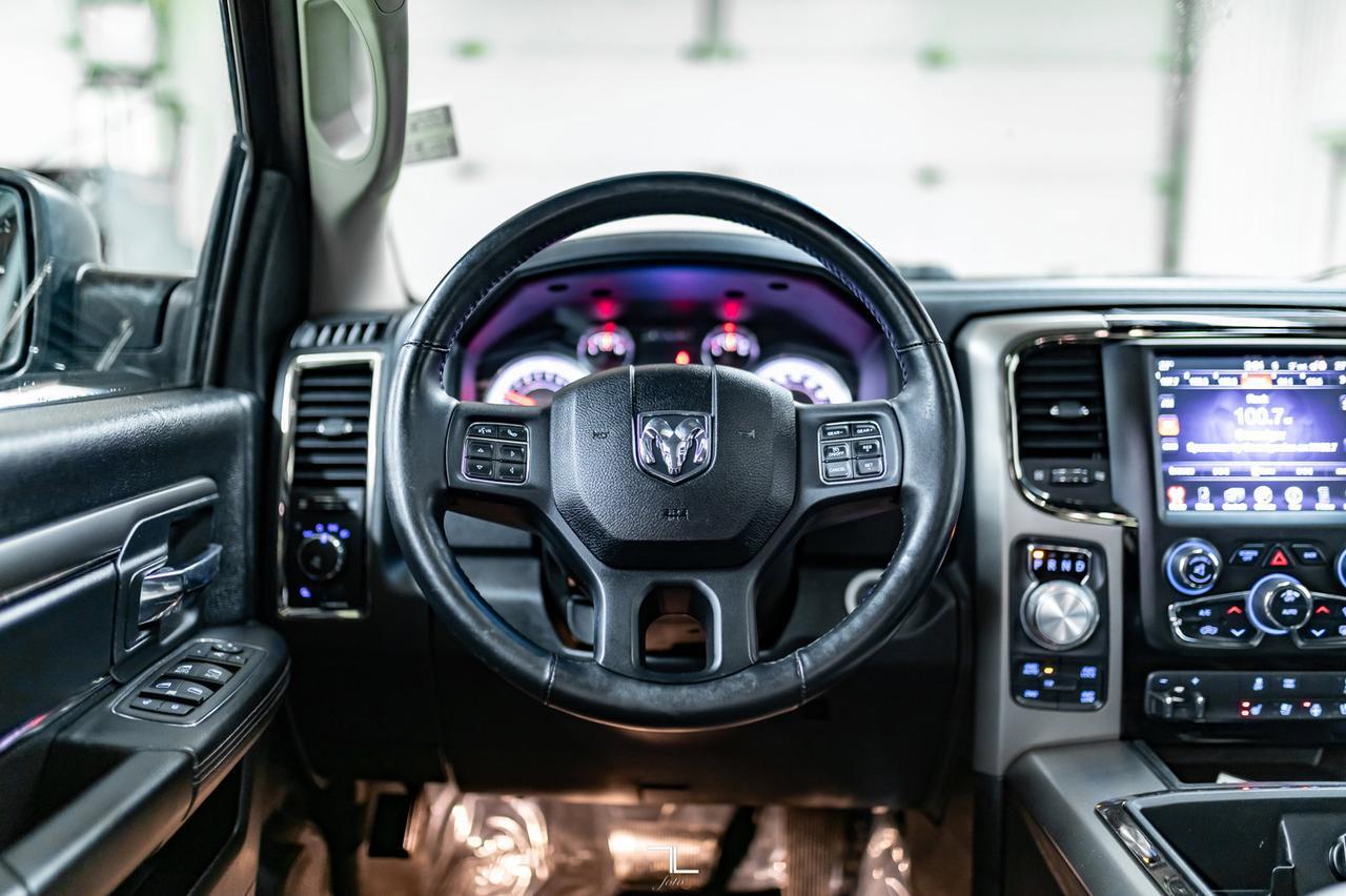 2014 Ram 1500 4x4 Crew Cab Sport Leather Roof Nav Red Deer AB