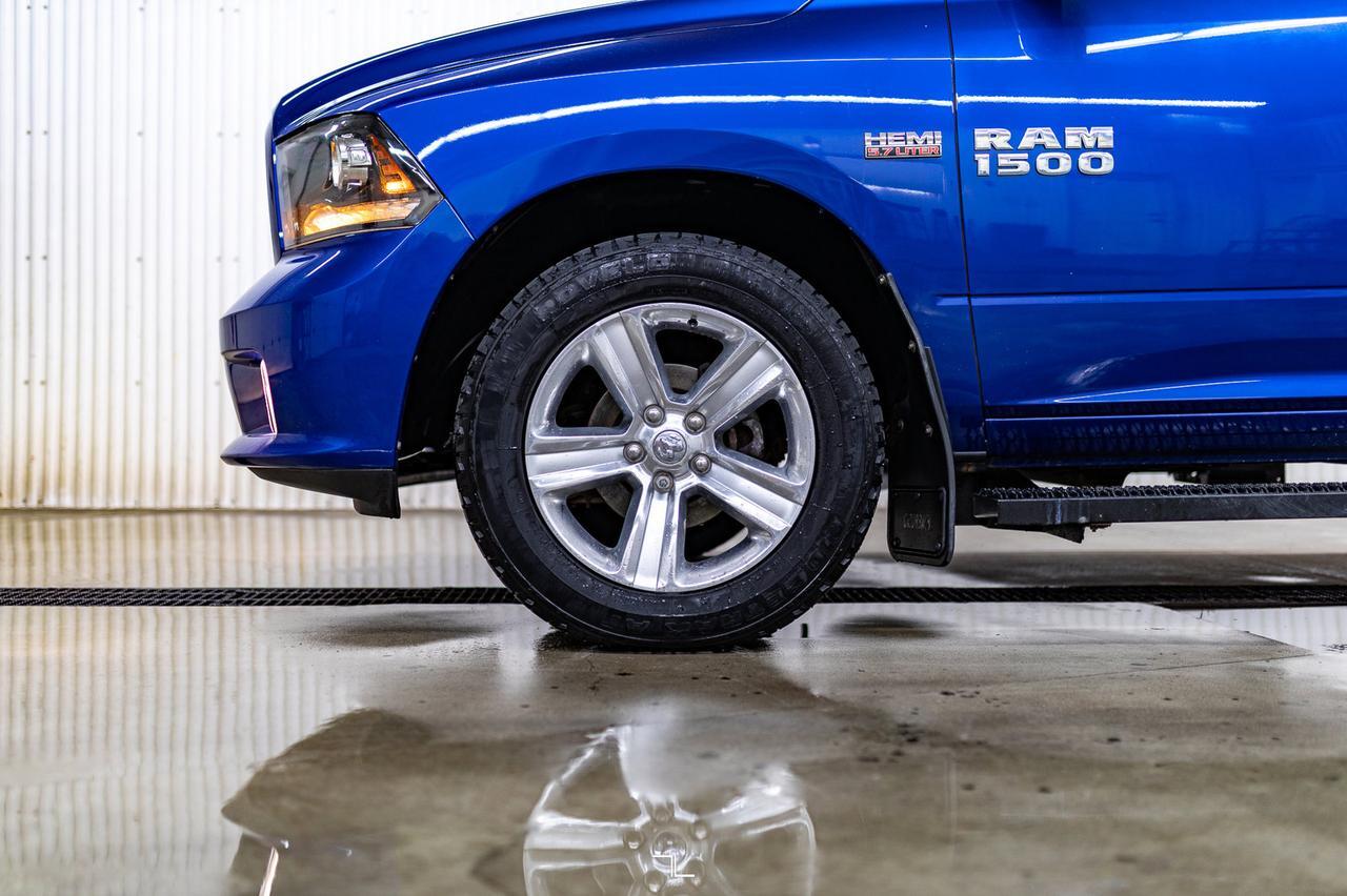 2014 Ram 1500 4x4 Reg Cab Sport Short Box Leather Nav Red Deer AB